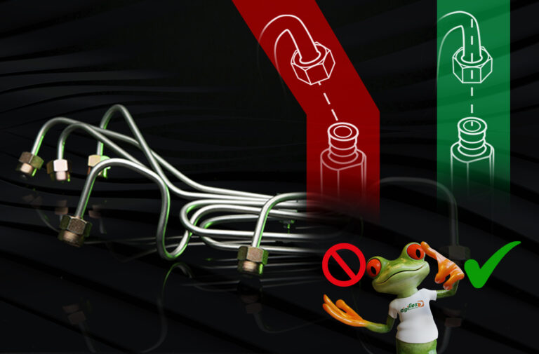 Correcta instalación de los tubos inyectores