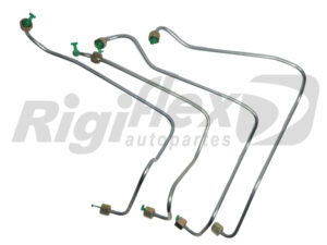 JUEGO DE CAÑOS INYECTORES MODELO FORD 14.000 MOTOR D 229/6 BOMBA LINEAL - 6 CILINDROS