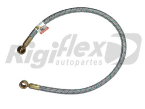FLEXIBLE DE MALLA METALICA DE 750 MM DE GOMA OJALES CRUZADOS
