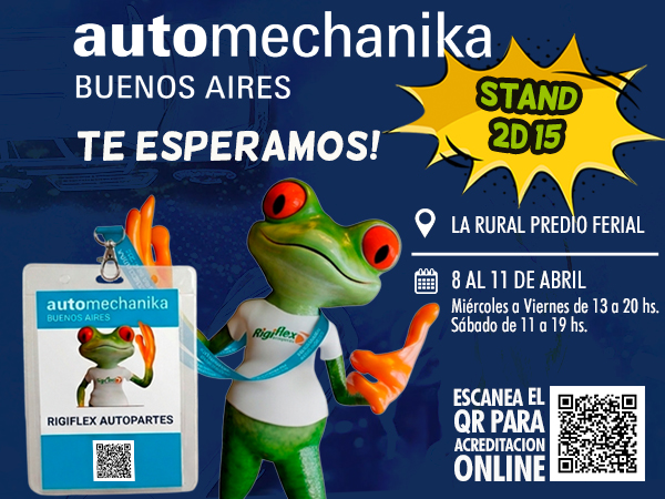 RIGIFLEX EN AUTOMECHANIKCA BUENOS AIRES 2026
